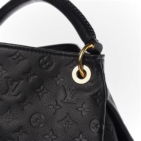 louis vuitton artsy mm black replica|empreinte artsy mm black.